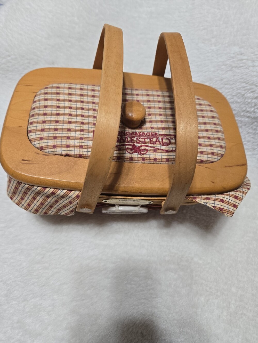 Longaberger Woven Memories 2000 Homestead Handmade Basket